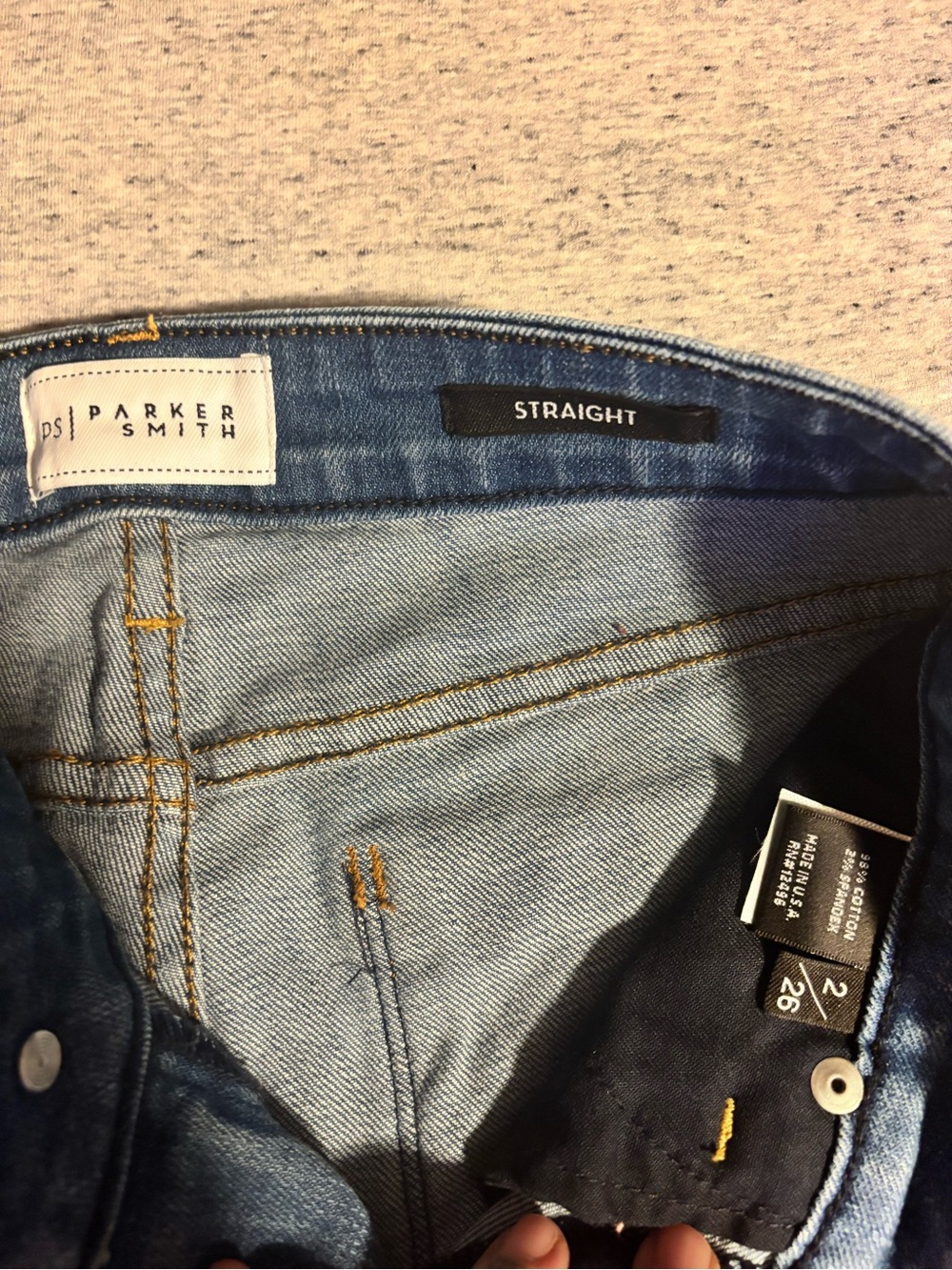 PARKER SMITH Run around Sue Jeans in Denim Blue - Picture 2 of 4